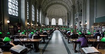 A university library